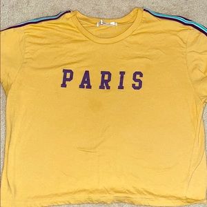 Paris crop top